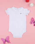 Prenatal Girl White Broderie Anglaise Bodysuit