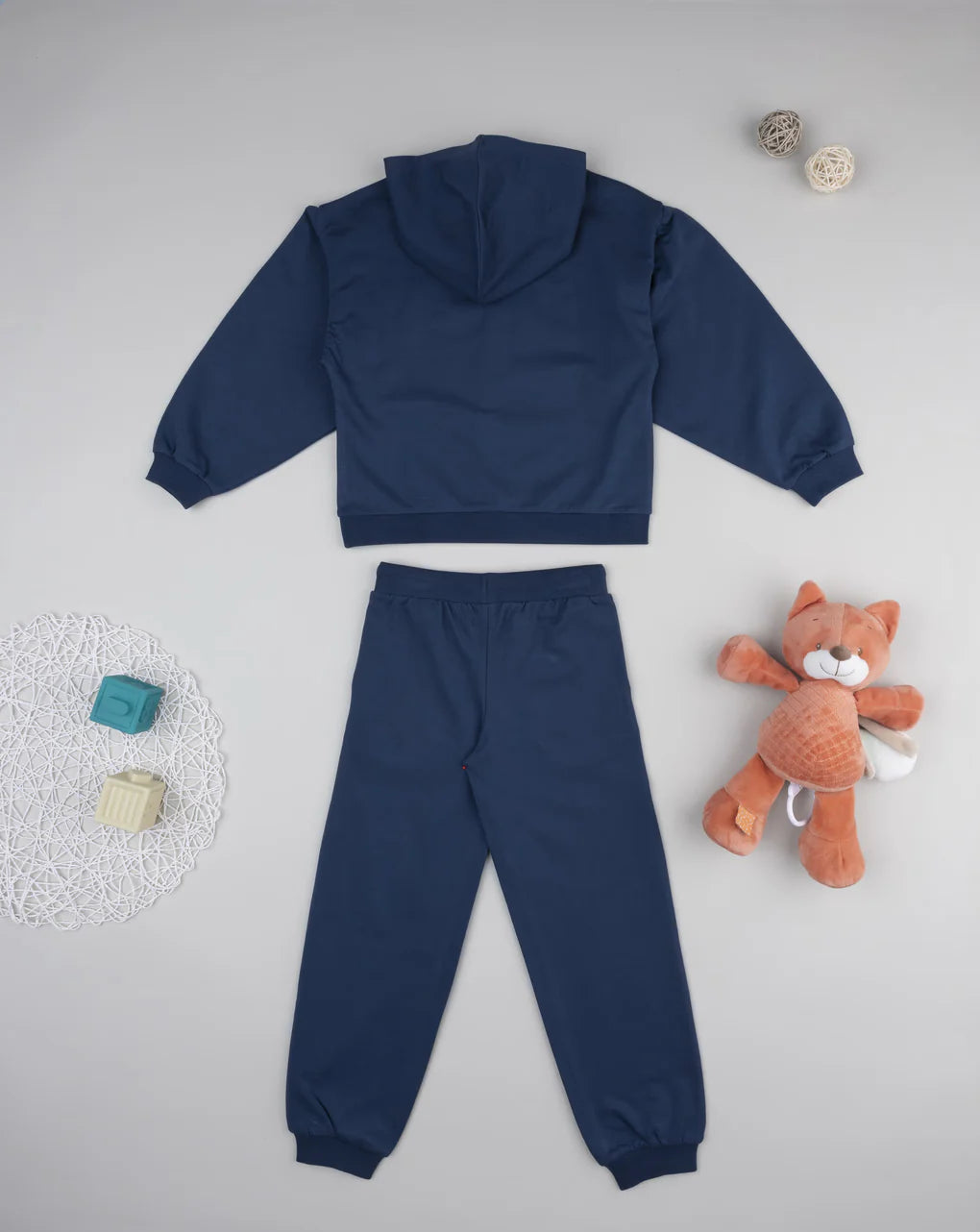 Prenatal Girls' blue daisy jogging set Outerwear, clothing, AW25 P2