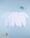 Prenatal Pack of 3 chenille baby onesies - layette Sleepsuits & Pyjama, clothing, AW25 P2