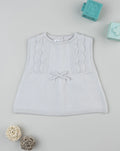 Prenatal Light beige vest for girls Tops & Shirt, clothing, AW25 P2