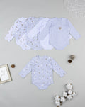 Prenatal Pack of 5 long-sleeved teddy bear baby bodysuits Bodysuits & Overall, clothing, AW25 P2