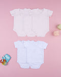 Prenatal Pack of 5 Newborn Girl Floral Bodysuit