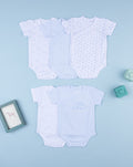 Prenatal Pack of 5 Newborn Boy Puppy Bodysuit