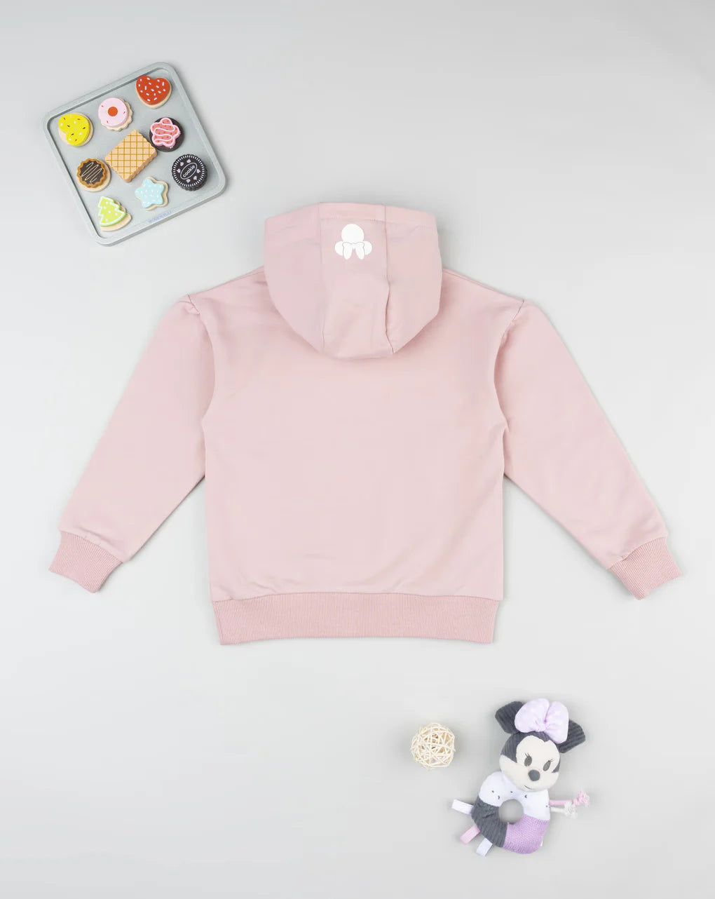 Prenatal Pink Minnie Mouse hoodie for girls Tops & Shirts, clothing, AW25 P2