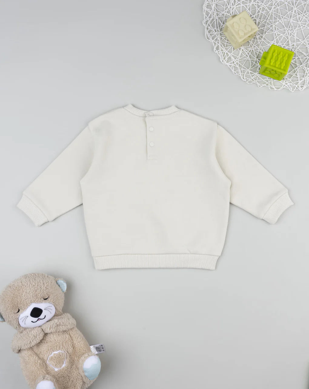 Prenatal Beige printed sweatshirt for kids Tops & Shirts, clothing, AW25 P2