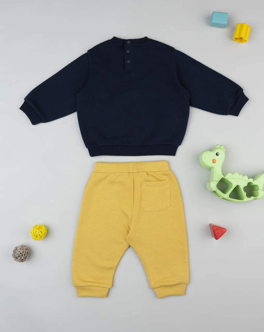 Prenatal Blue/yellow dino joggers for kids Outerwear, clothing, AW25 P2