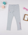 Prenatal Gray leggings for girls Trousers & Shorts, clothing, AW25 P2