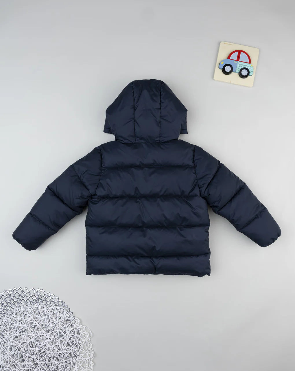 Prenatal Blue padded down jacket for children Jackets & Coats, clothing, AW25 P2