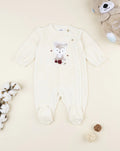 Prenatal Beige baby girl doe Sleepsuits & Pyjamas, clothing, AW25 P2