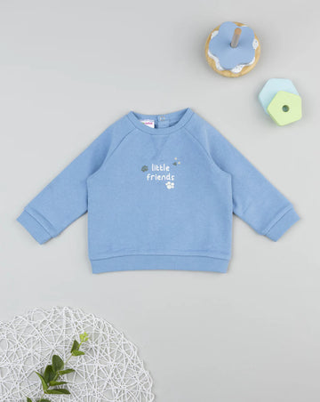 Prenatal Little Friends blue sweatshirt for kids Tops & Shirts, clothing, AW25 P2