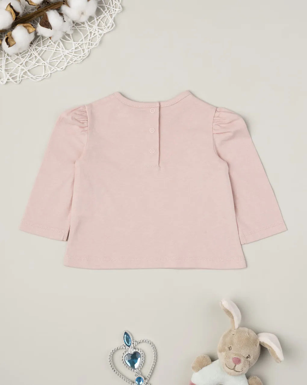 Prenatal Pink printed T-shirt for girls