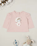 Prenatal Pink printed T-shirt for girls