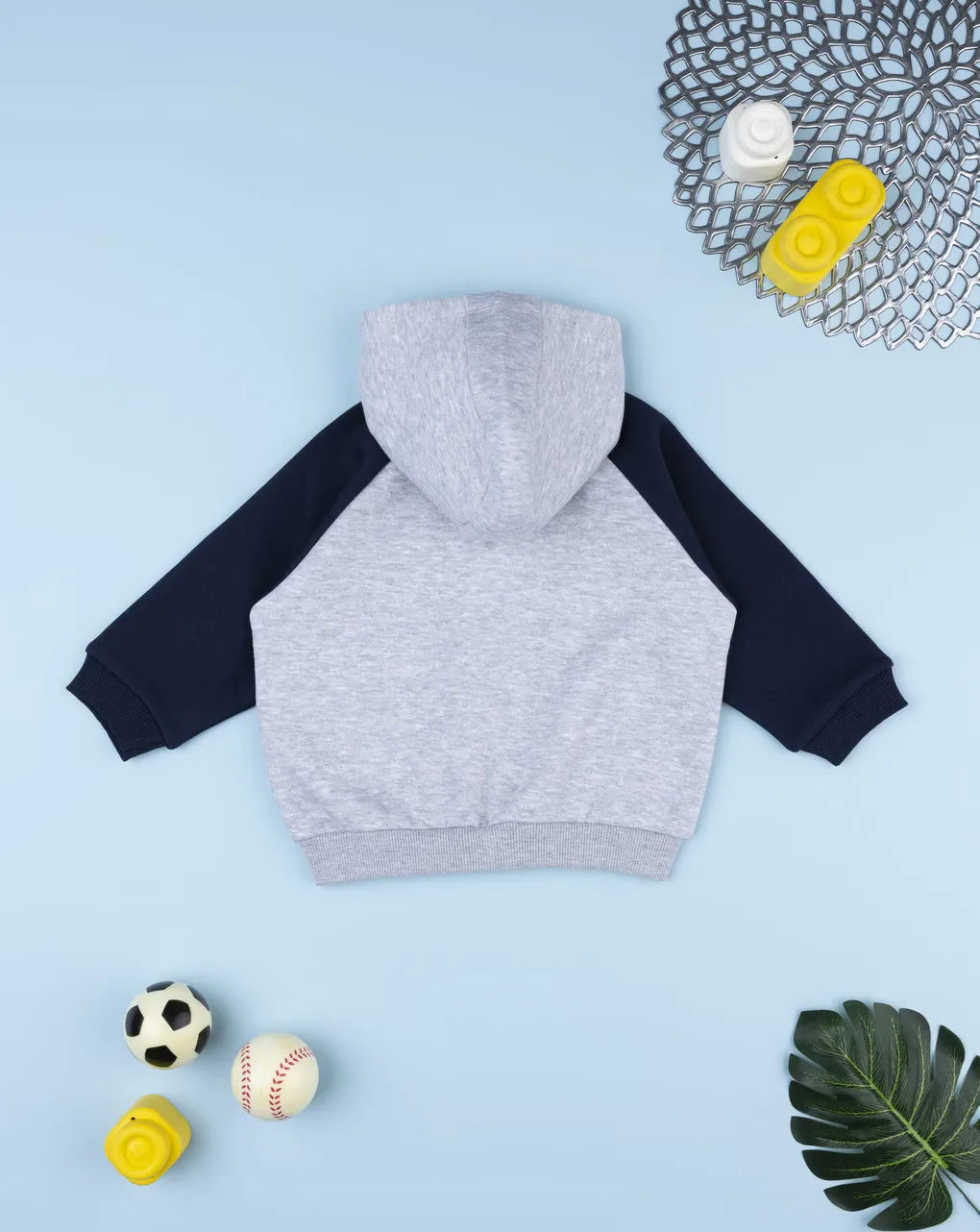 Prenatal Gray/blue children's sweatshirt