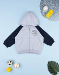 Prenatal Gray/blue children's sweatshirt