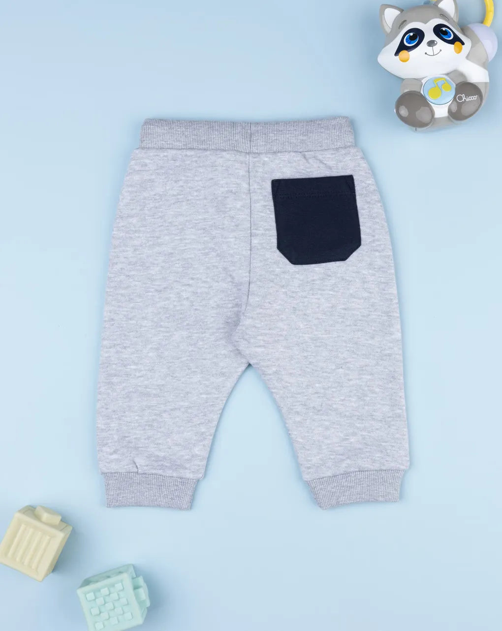 Prenatal Gray "dinosaur" sweatpants for kids