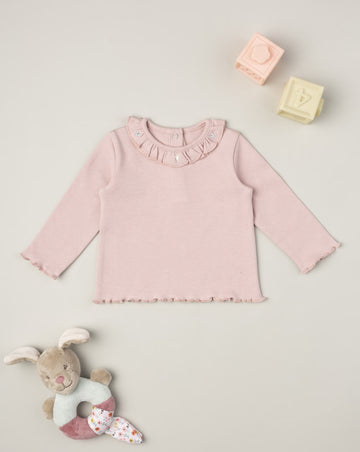 Brown Pulka Coat For Girls