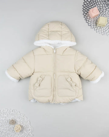 Prenatal Beige padded jacket for girls