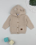 Prenatal Brown tricot cardigan for children