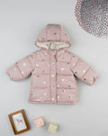 Prenatal Minnie Mouse allover down jacket for girls
