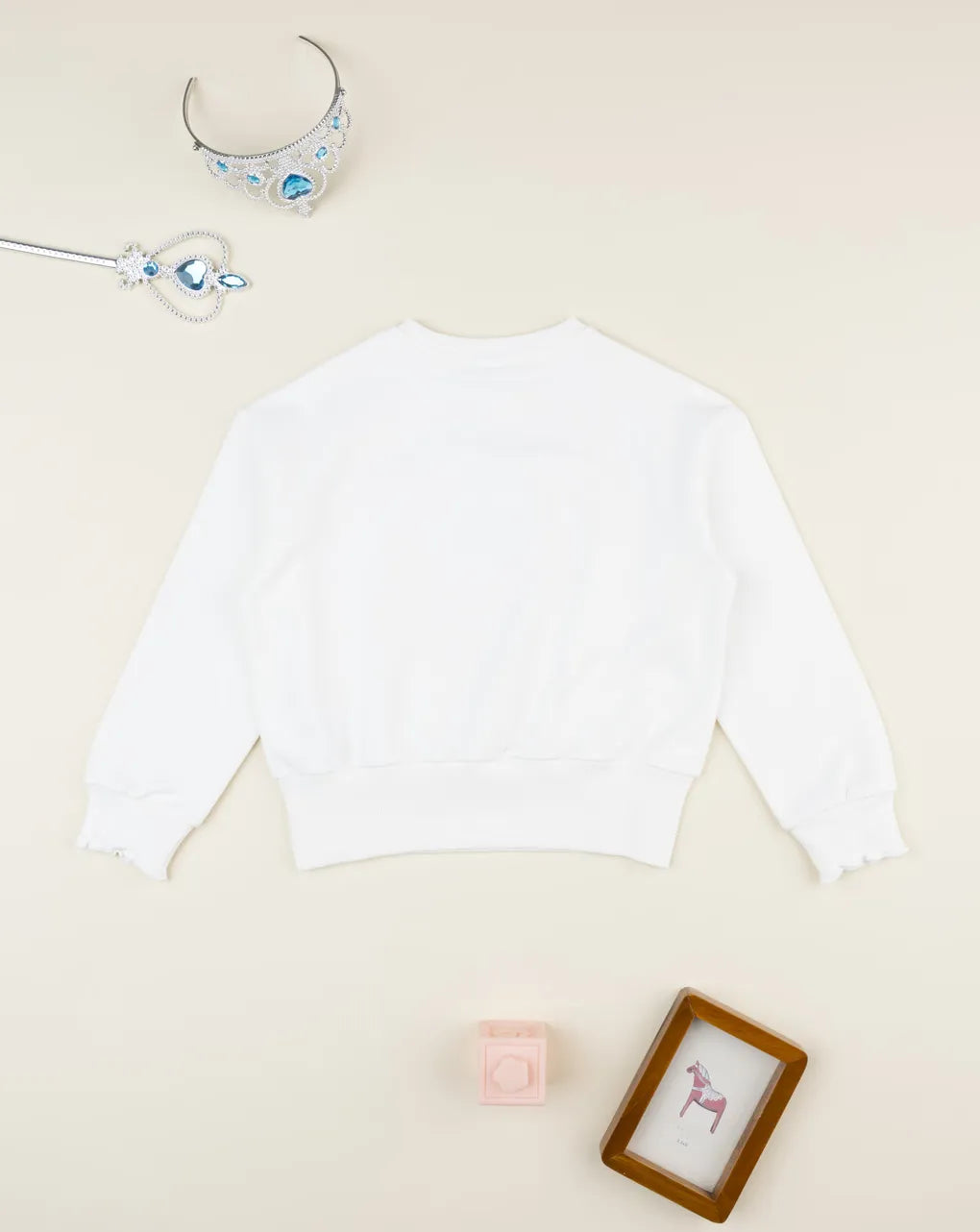 Prenatal Girls' ballerina sweatshirt