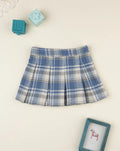 Prenatal Blue/beige tartan skirt for girls