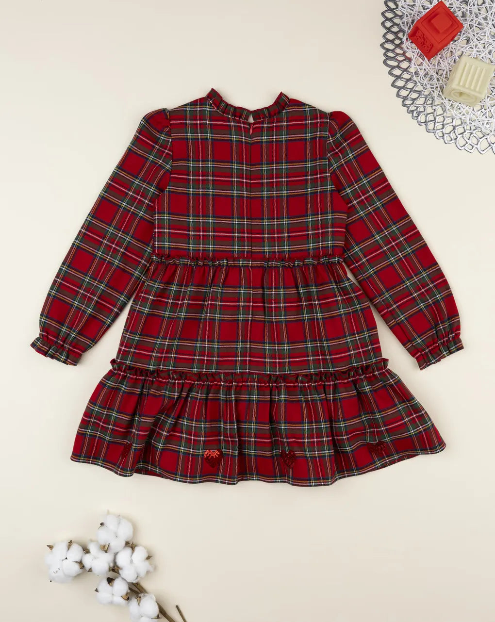 Prenatal Tartan dress for girls