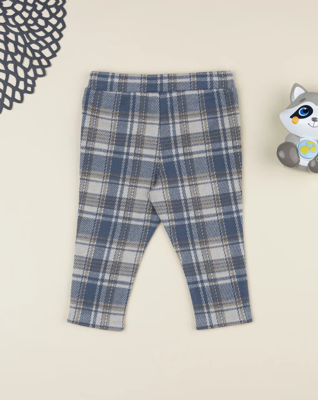 Prenatal Milan stitch leggings for girls