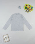 Prenatal Gray baby turtleneck