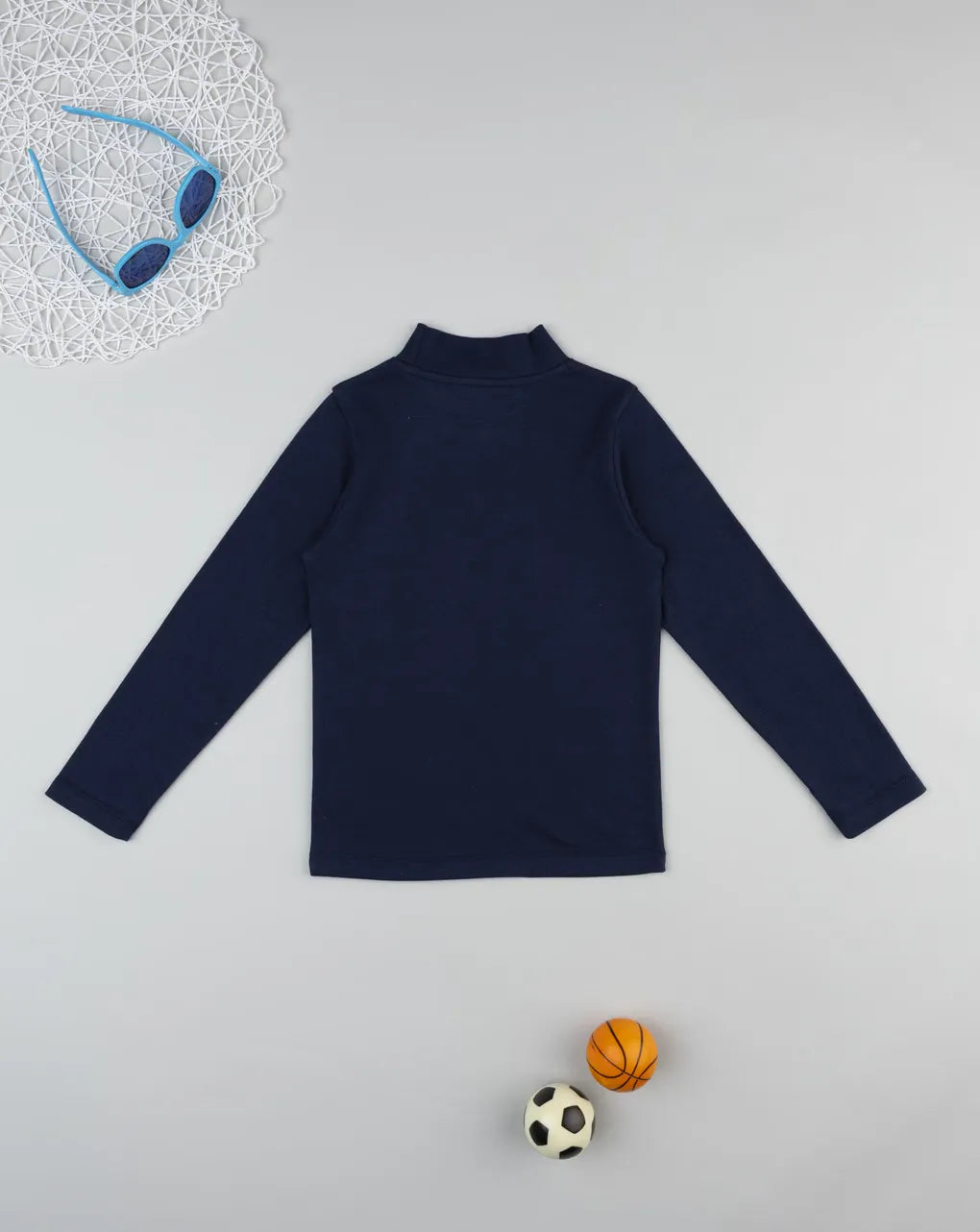 Prenatal Blue baby turtleneck