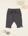 Prenatal Gray knitted trousers for girls