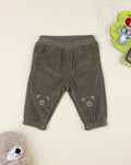 Prenatal Green velvet children's trousers