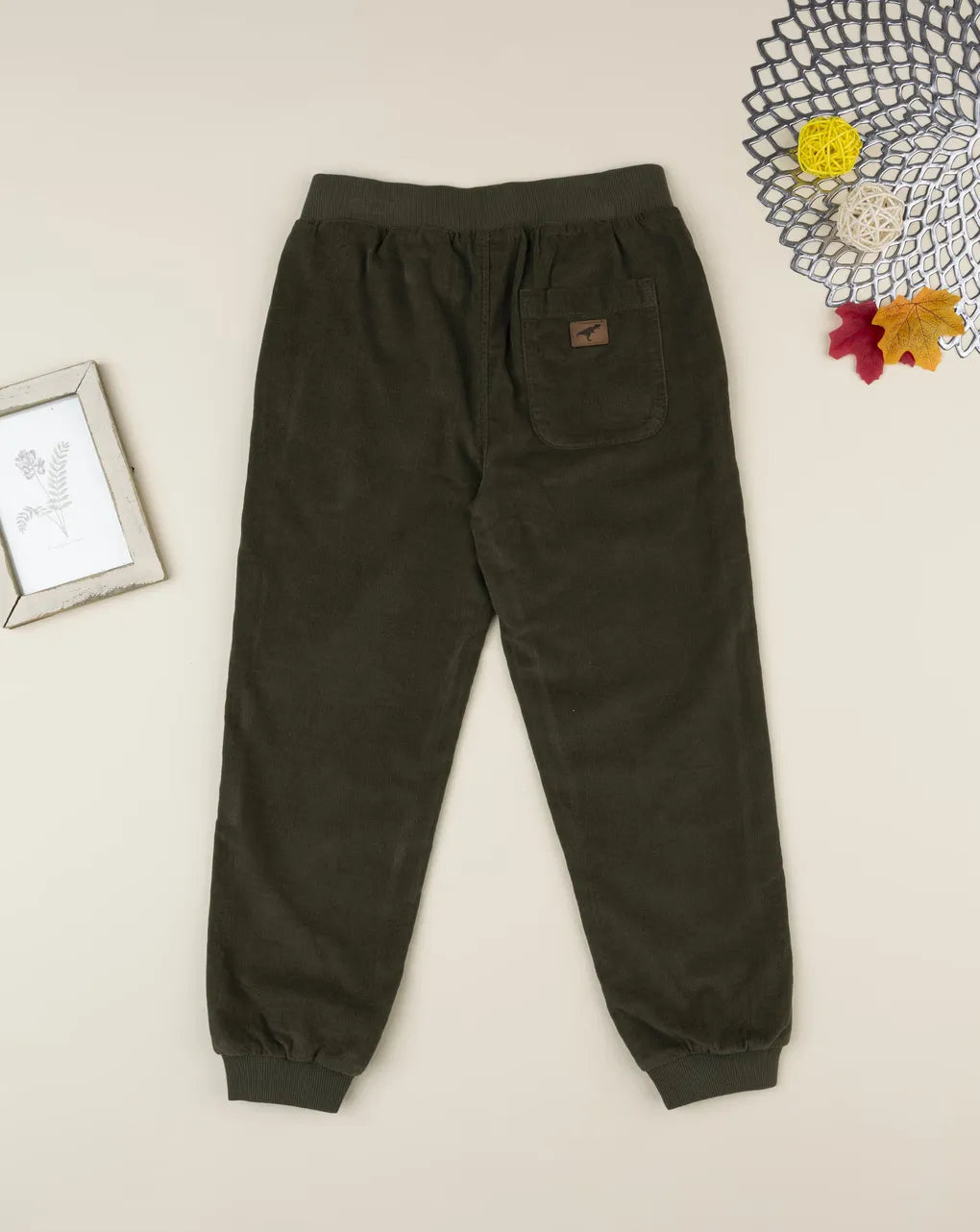 Prenatal Green children's trousers