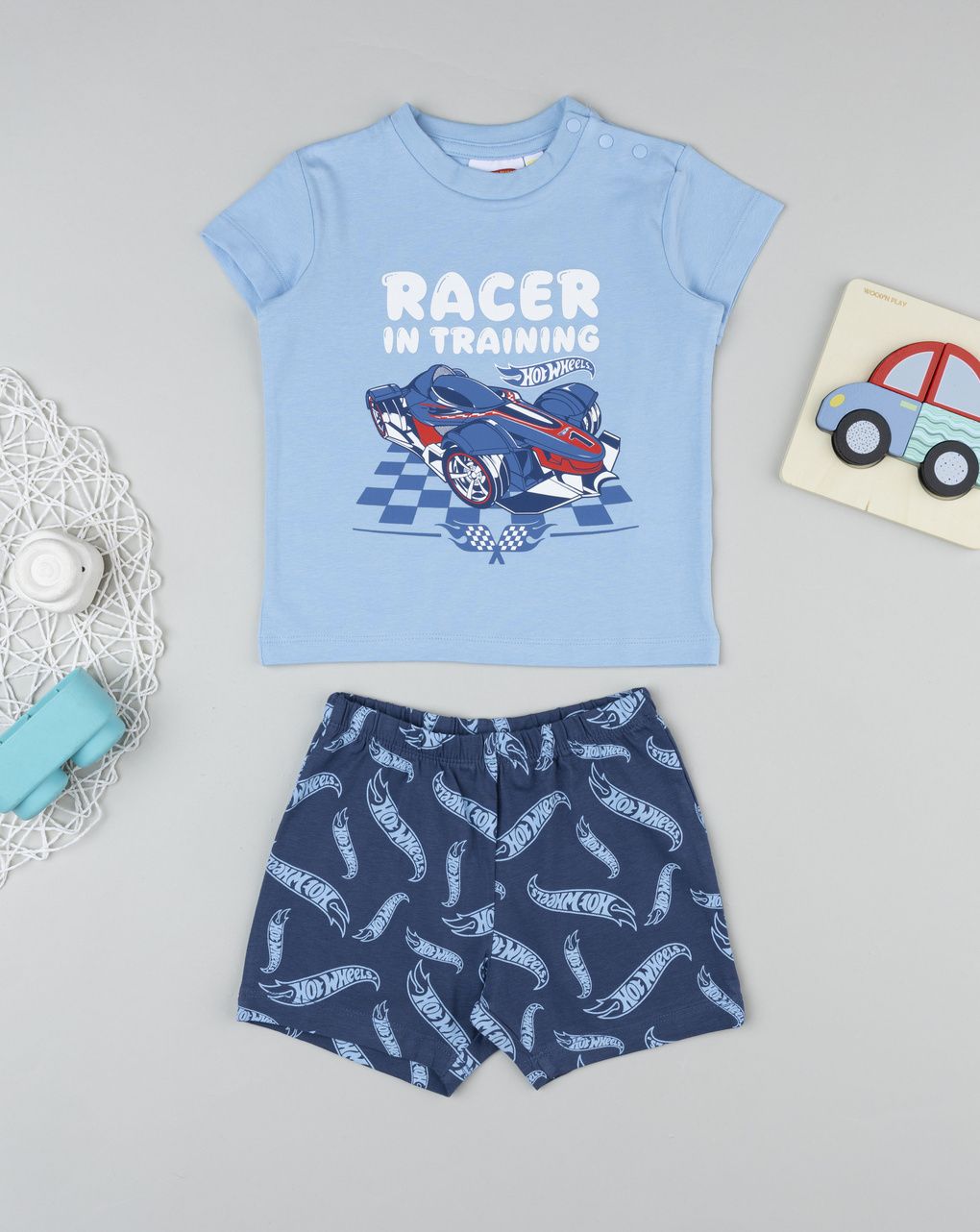 Prenatal Boy Hot Wheels Pyjama