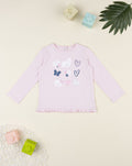 Prenatal Girl Pink Heart T-Shirt