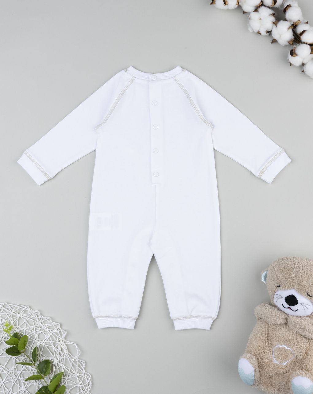 Prenatal Newborn Boy Lion Cub Sleepsuit