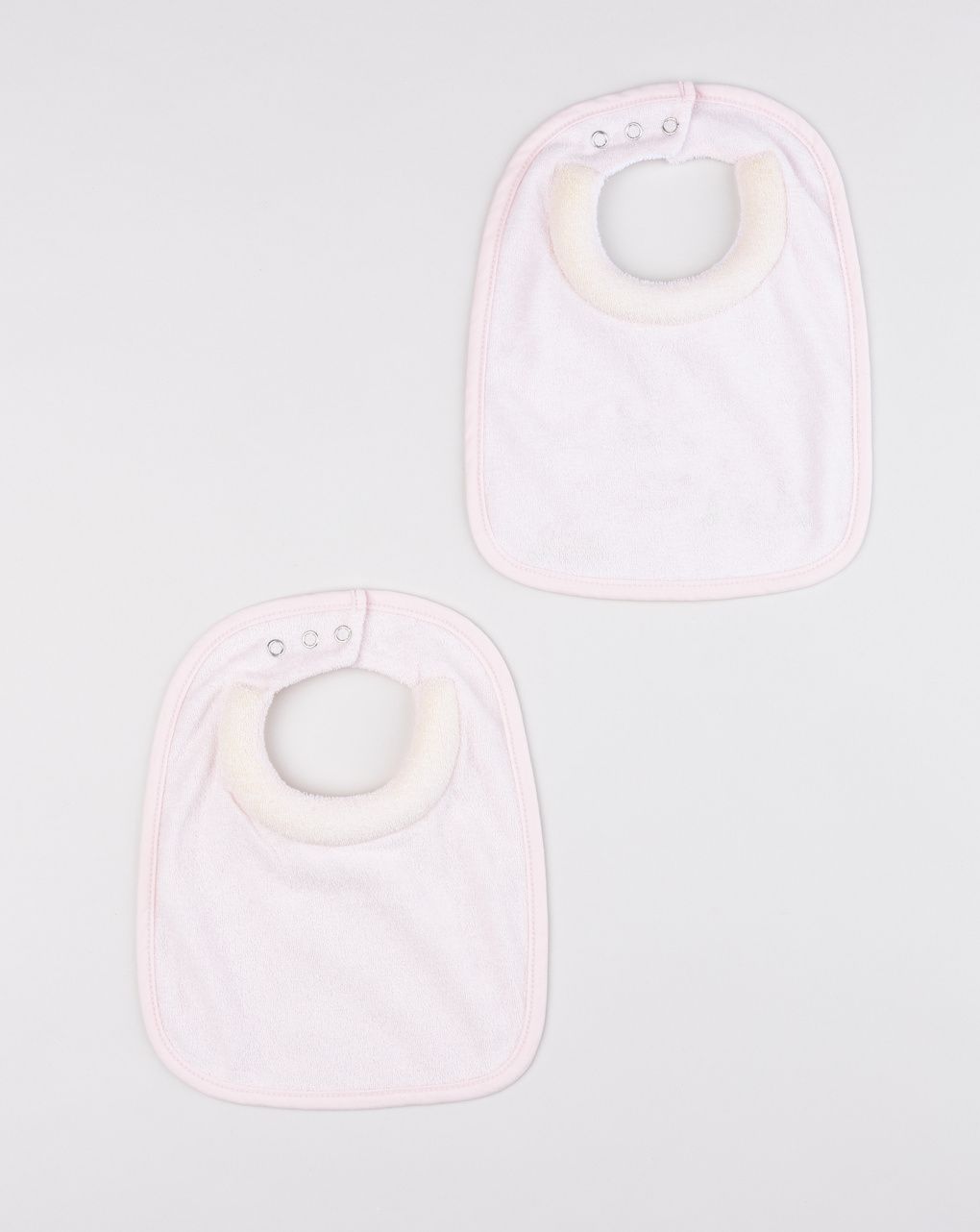 Prenatal Newborn Girl Bunny Bib - 2-Piece Set