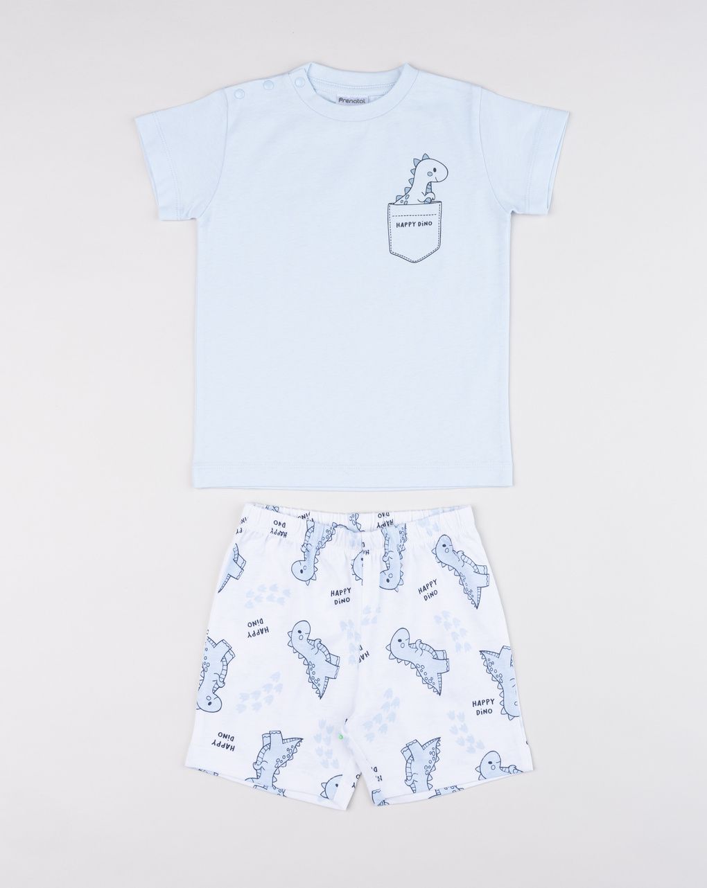 Prenatal Boy Summer Happy Dino Pyjama