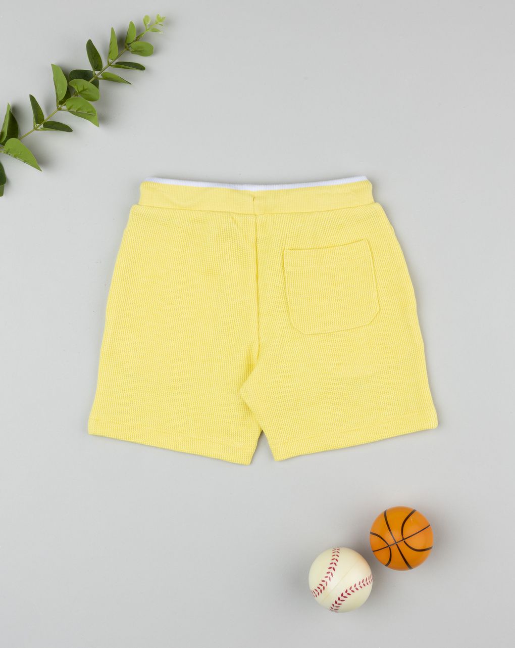 Prenatal Boy Yellow Short