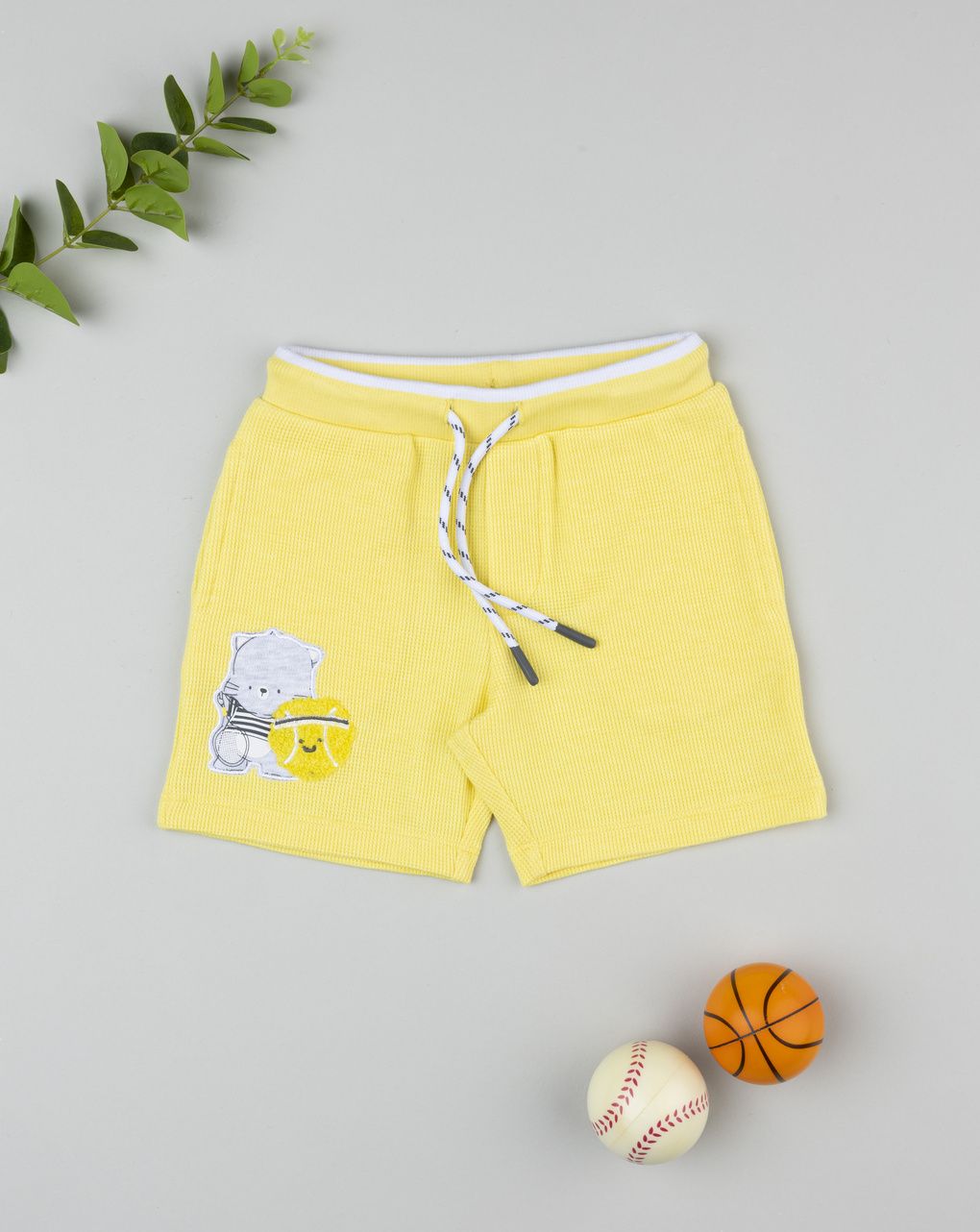Prenatal Boy Yellow Short