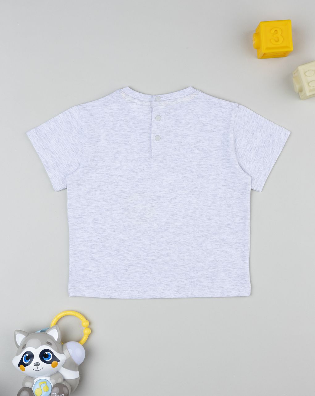 Prenatal Boy Grey Bear T-Shirt