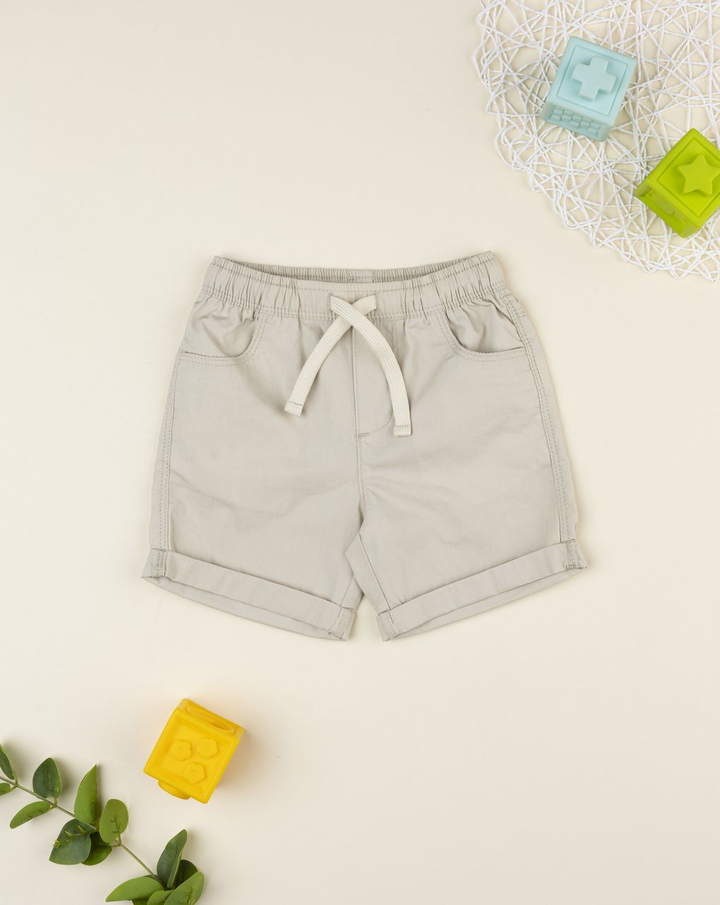 Prenatal Boy Beige Short