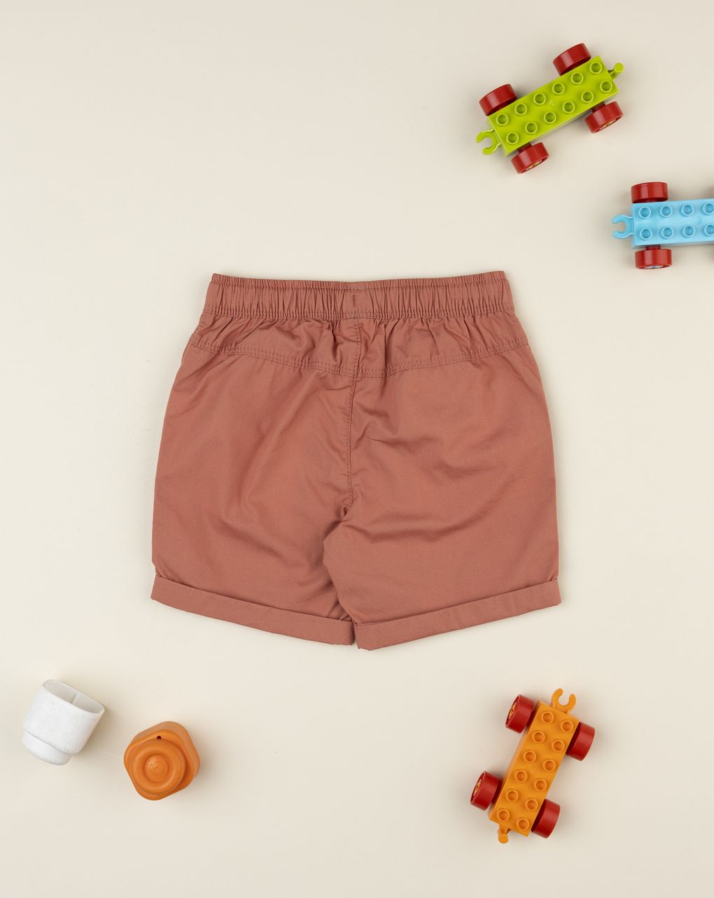 Prenatal Boy Orange Short