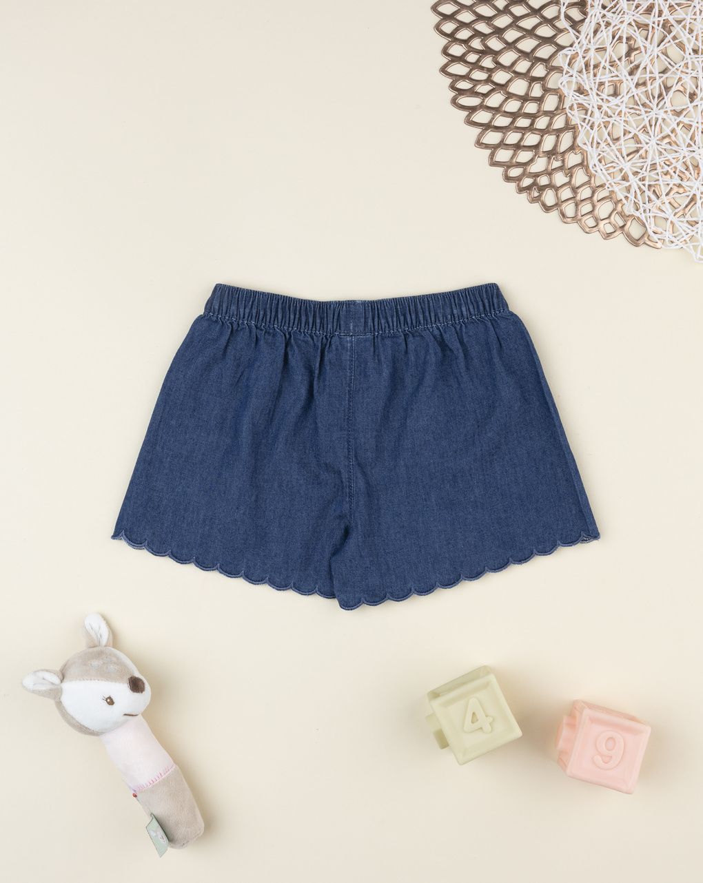 Prenatal Girl Dark Denim Short