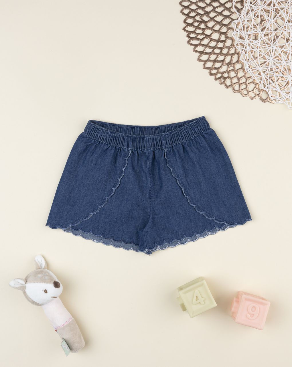 Prenatal Girl Dark Denim Short