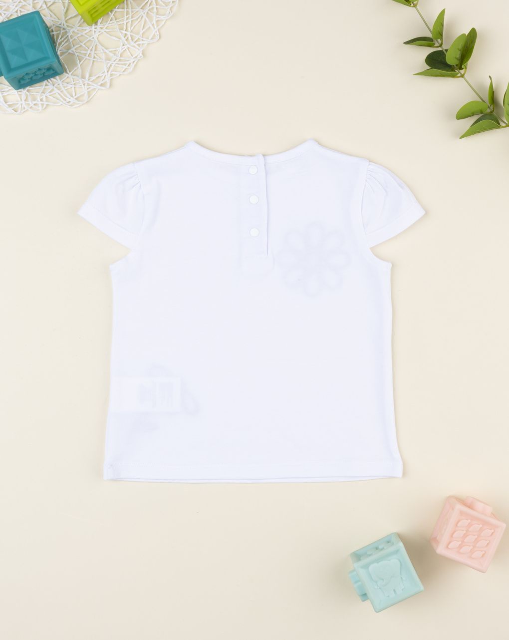 Prenatal Girl White Denim T-Shirt