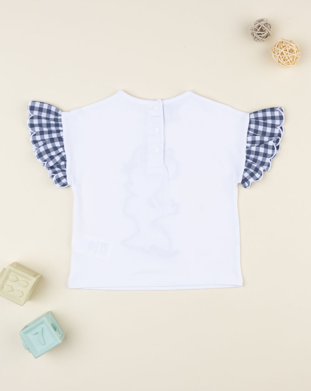 Prenatal Girl White Minnie T-Shirt