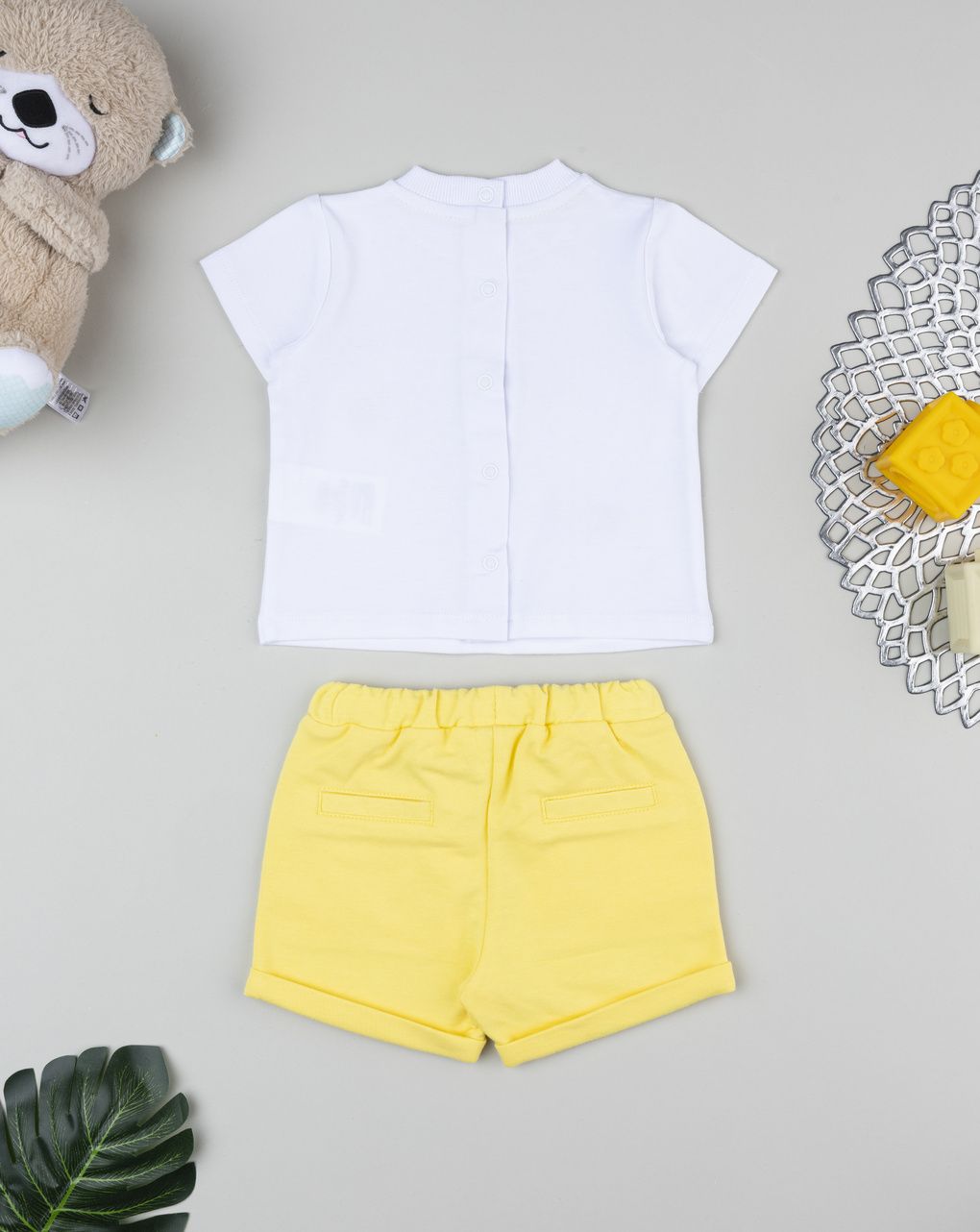 Prenatal Boy Champion Short Set