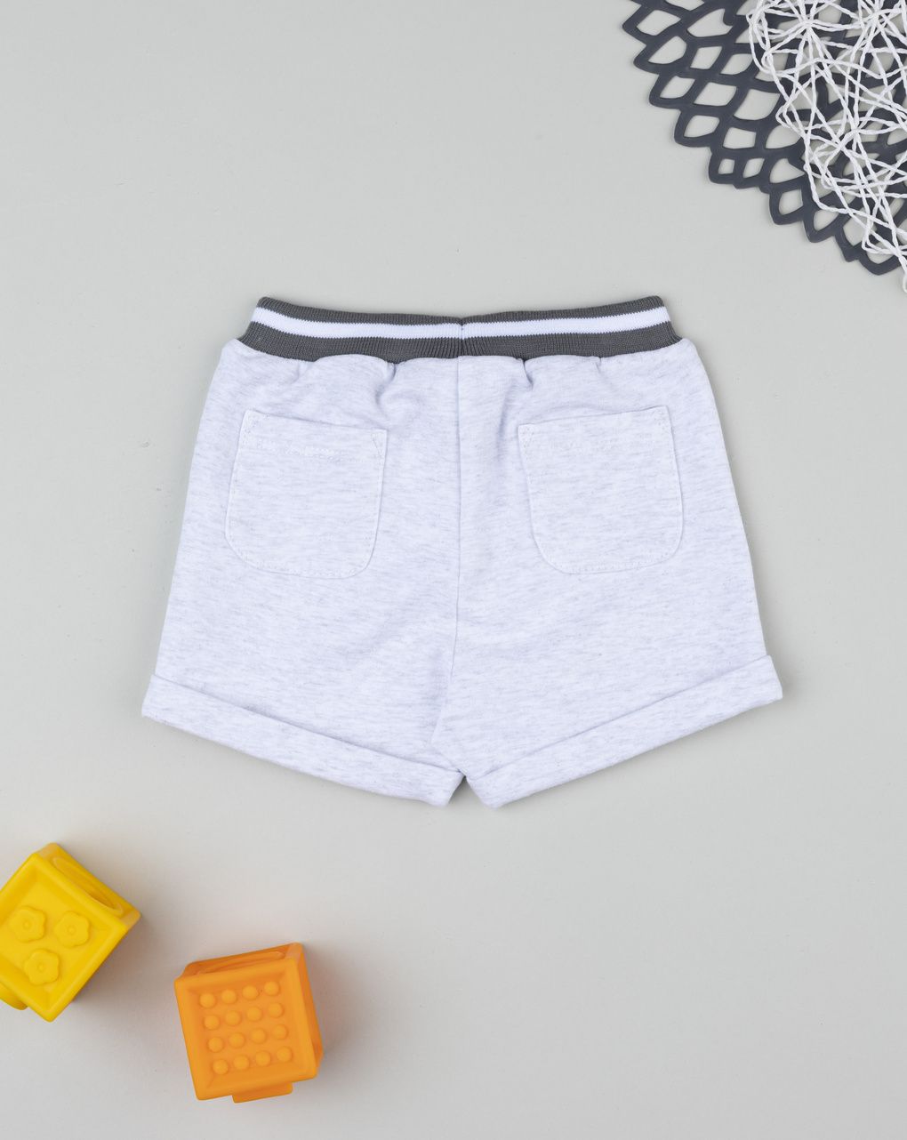 Prenatal Boy Grey Sport Short