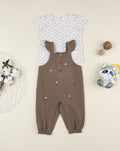 Prenatal Girl Woodland Dungaree + T-Shirt Set