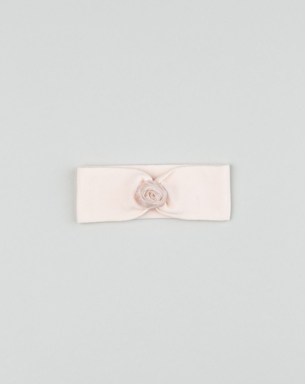 Prenatal Newborn Girl Pink Organza Flower Headband